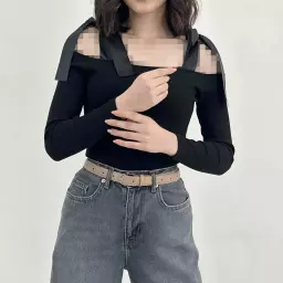 بلوز یقه قایقی 1008579