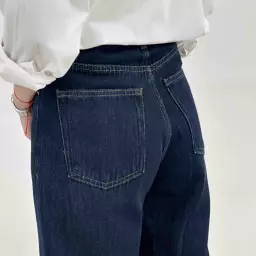 شلوار جین نیم بگ 1008198