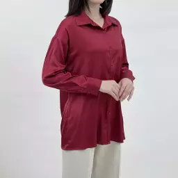 شومیز ساتن 1008619