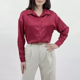 شومیز ساتن 1008619