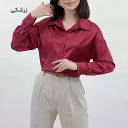 شومیز ساتن 1008619