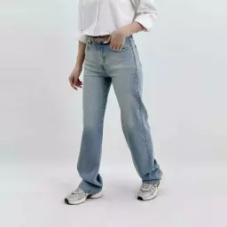 شلوار جین نیم بگ 1008614