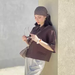 کت زنانه کرپ جلو زیپ