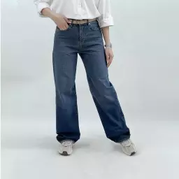 شلوار جین نیم بگ 1008632