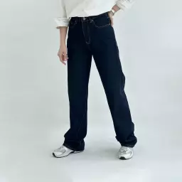 شلوار جین نیم بگ 1008193