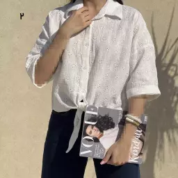 شومیز جلو گره ای 1008868