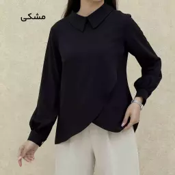 شومیز کرپ مینیمال 1008901