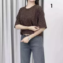 تیشرت کراپ پلنگی 1008913