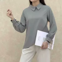 شومیز کرپ مینیمال 1008901