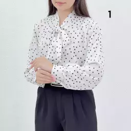 شومیز یقه کرواتی 1008940