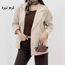 کت زنانه یقه انگلیسی