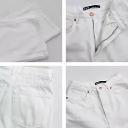 شلوار جین نیم بگ 1008956