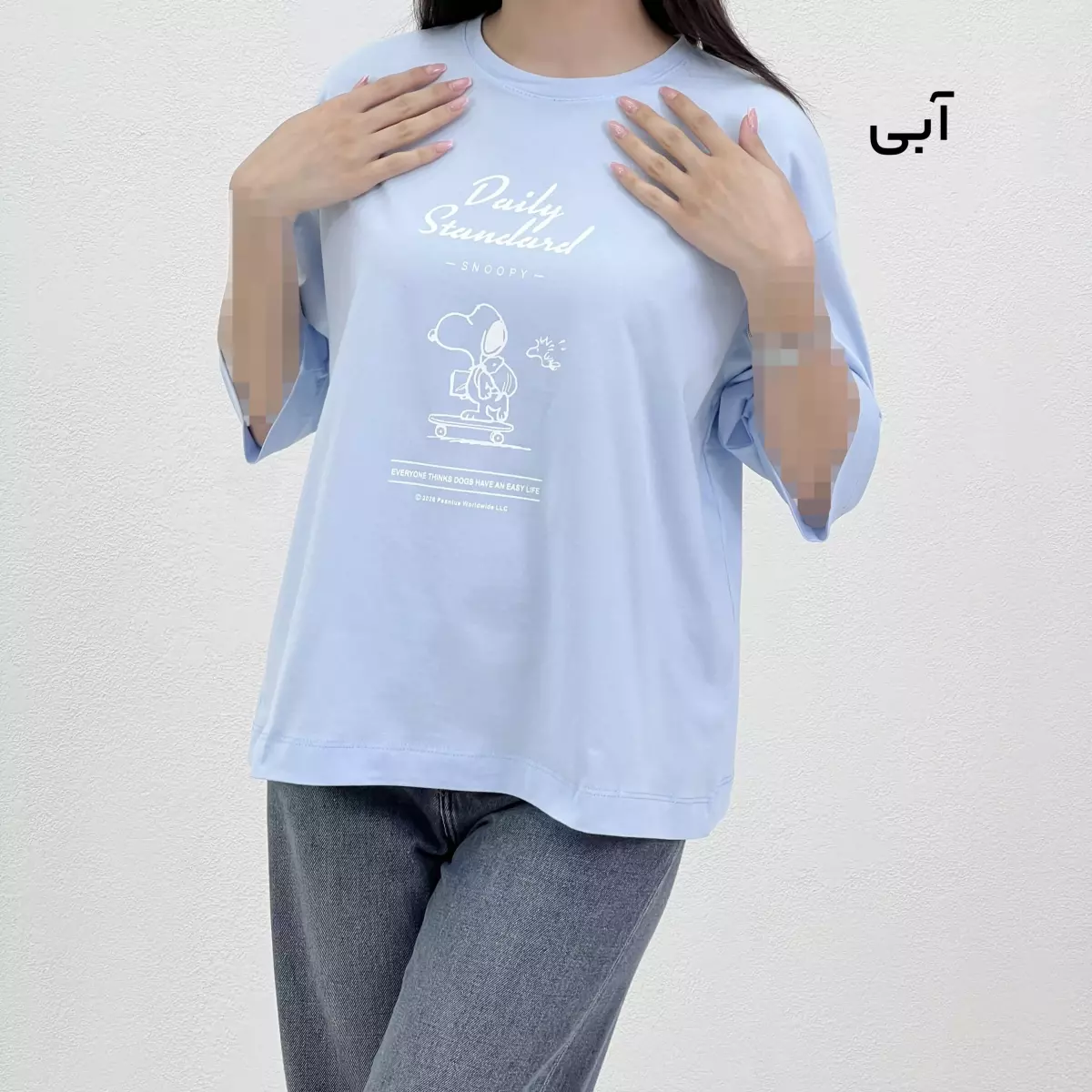 تیشرت باکسی اسنوپی 1009263