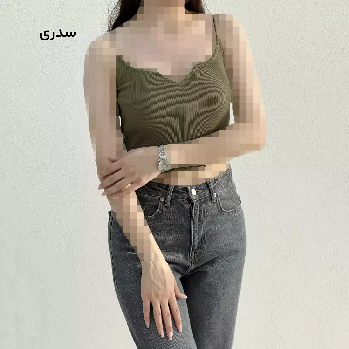 تاپ زنانه بند ماکارون