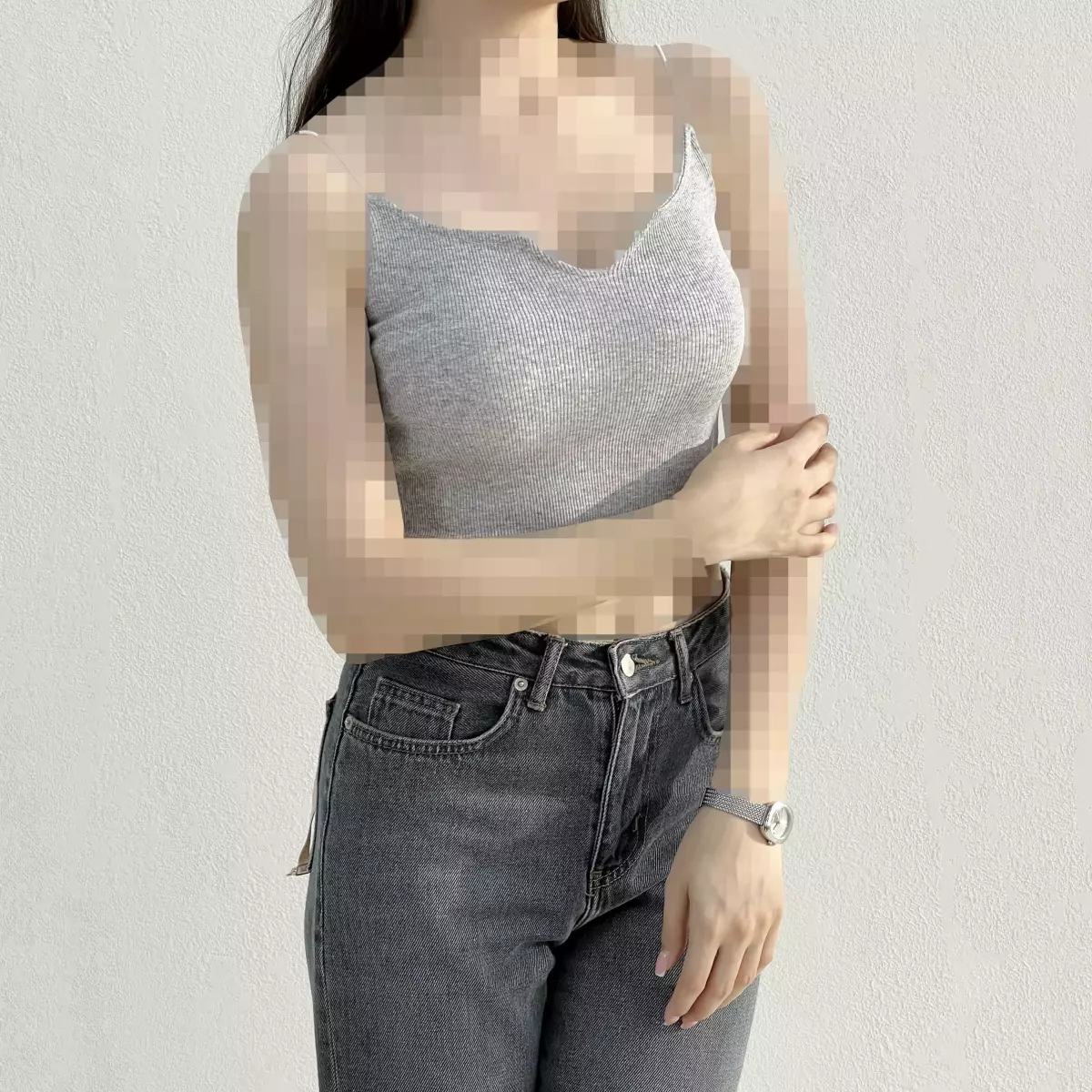 تاپ زنانه بند ماکارون