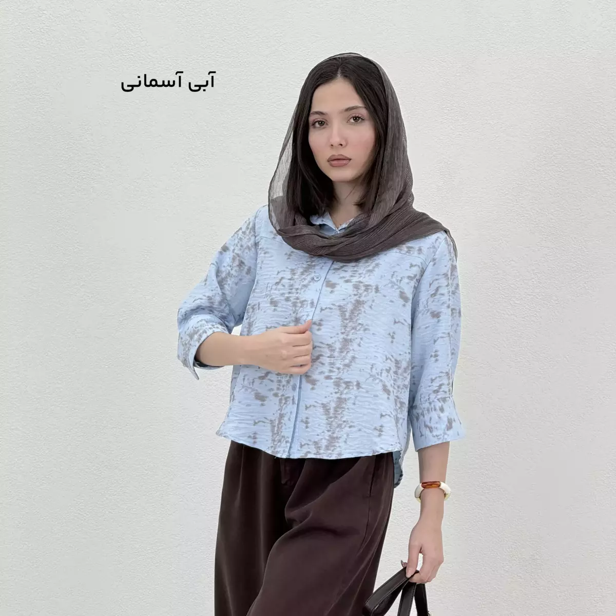 شومیز زنانه طرح گازوئیلی