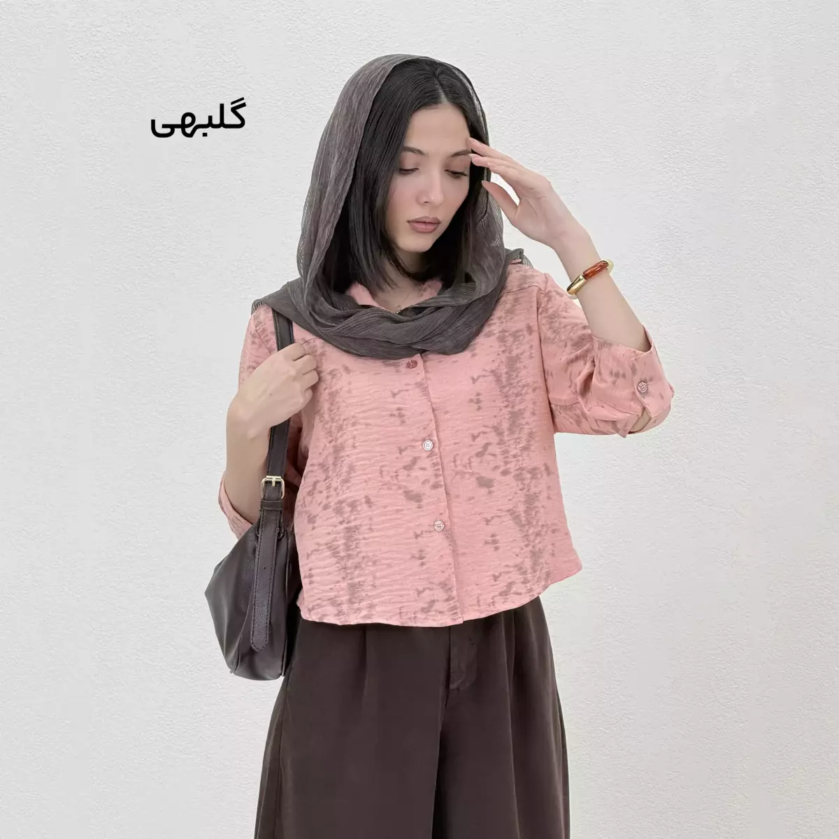 شومیز زنانه طرح گازوئیلی