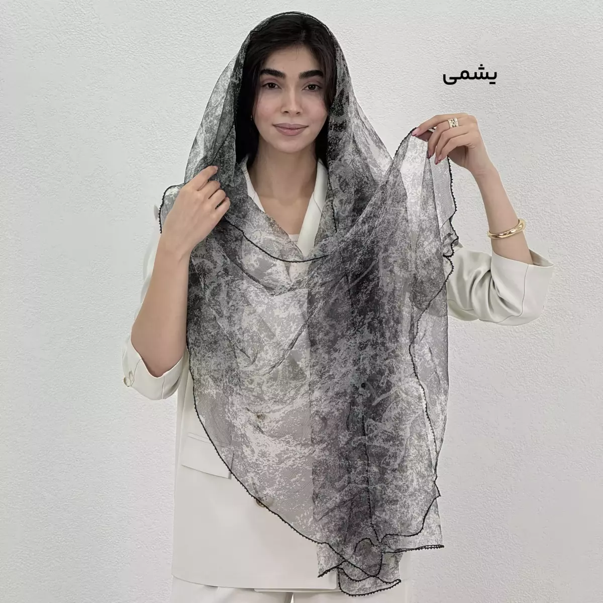 شال زنانه طرح جنگل