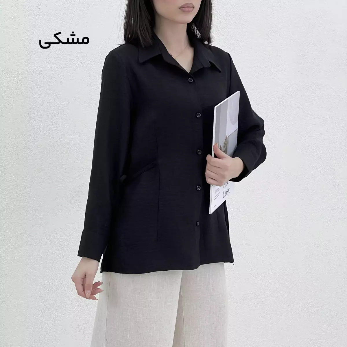 شومیز زنانه بغل بند
