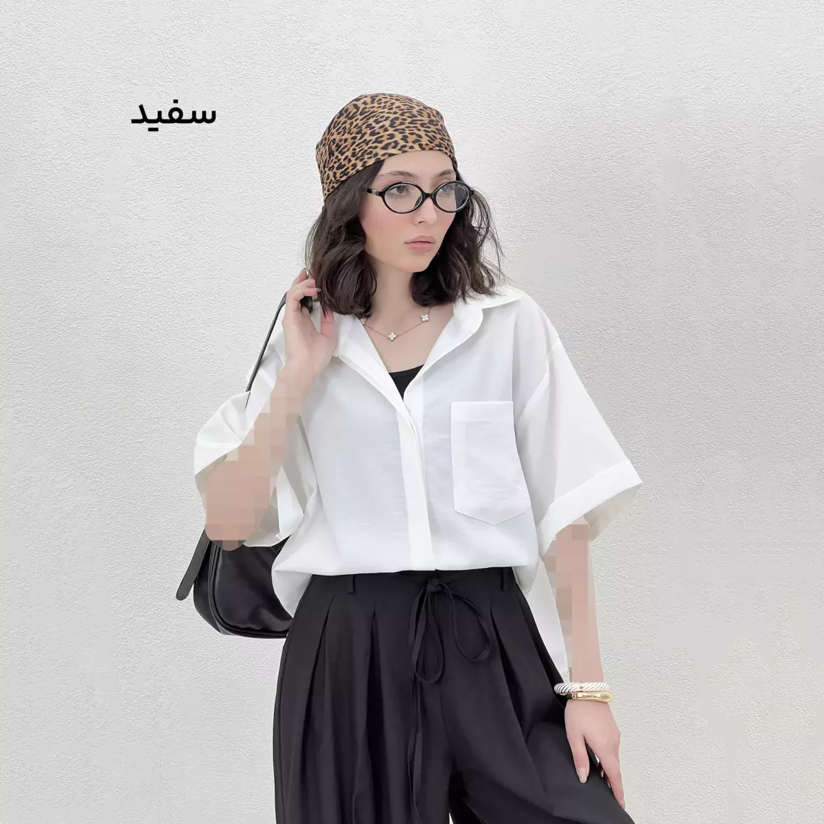 شومیز تک جیب 1009386