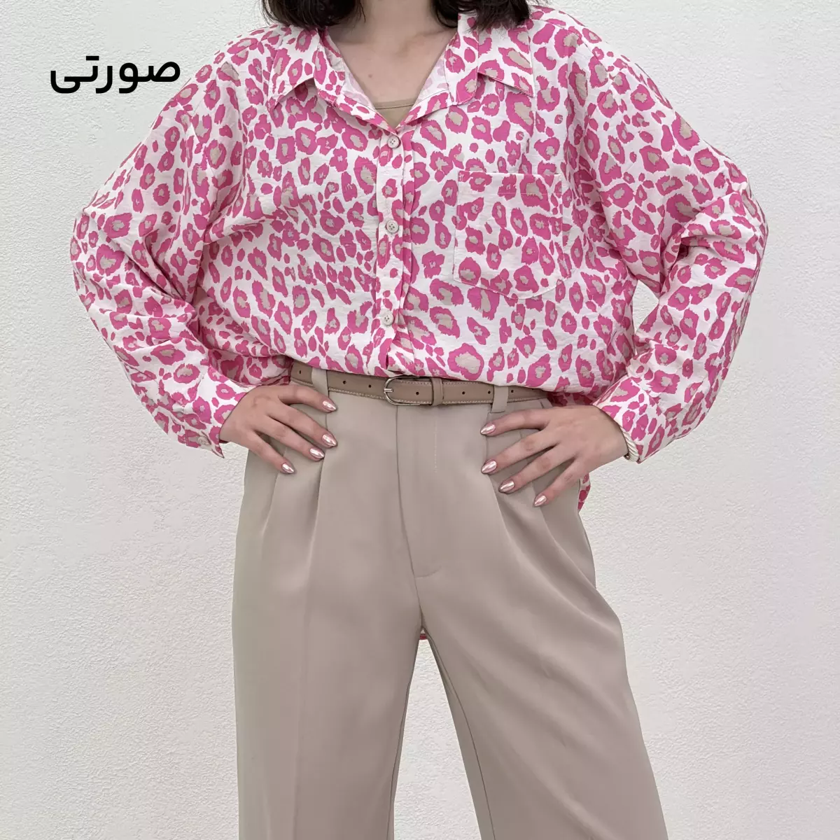 شومیز زنانه پلنگی پری