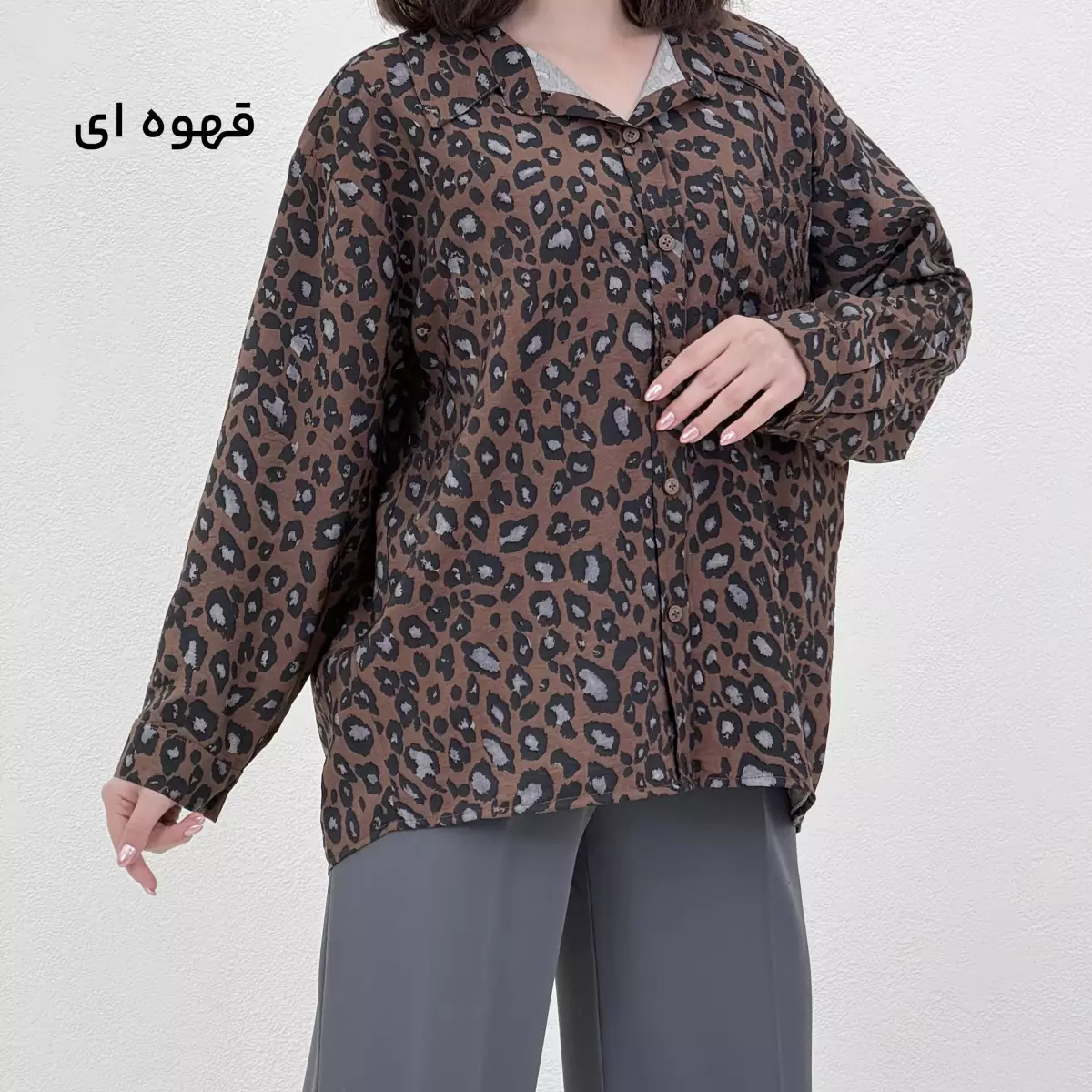 شومیز زنانه پلنگی پری