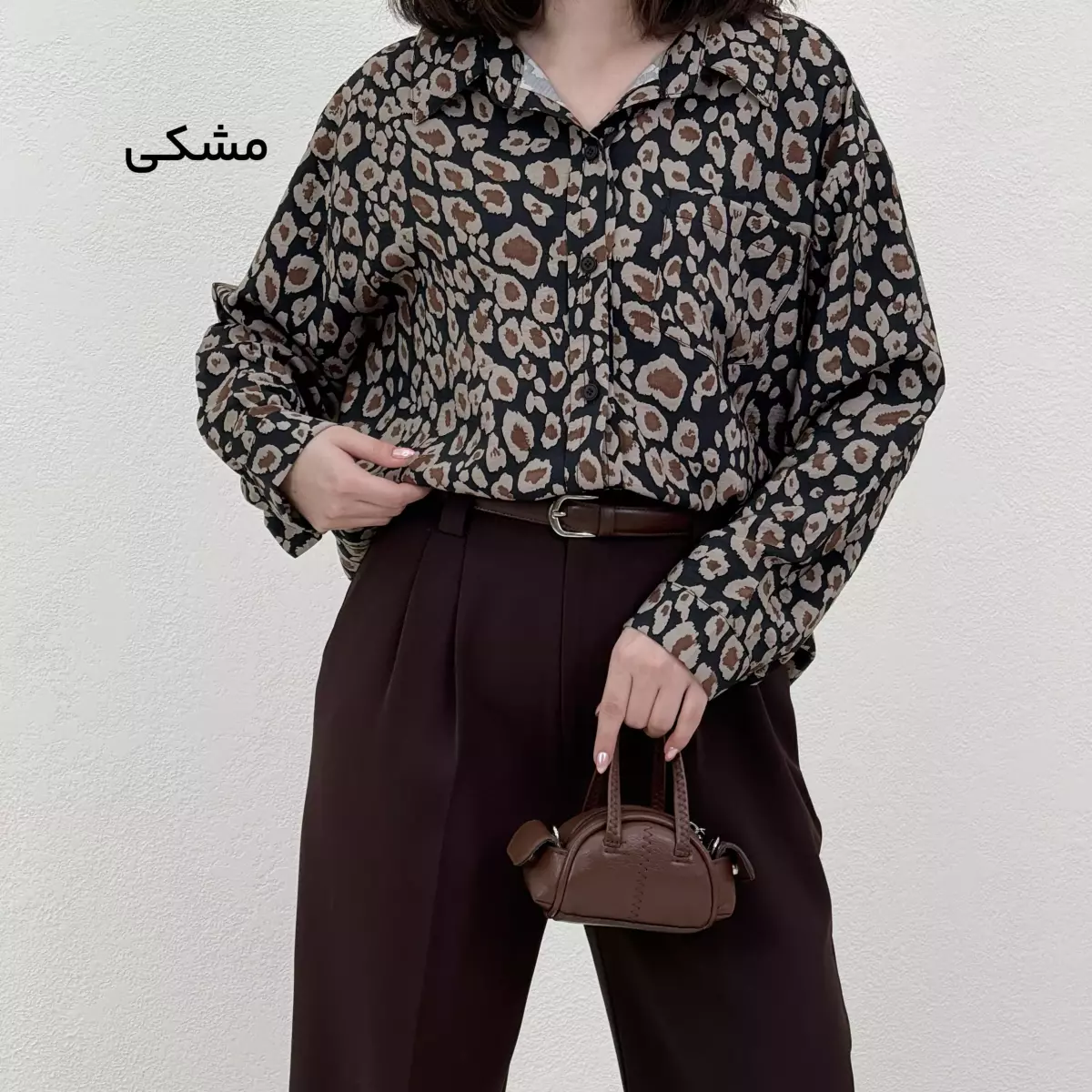 شومیز زنانه پلنگی پری