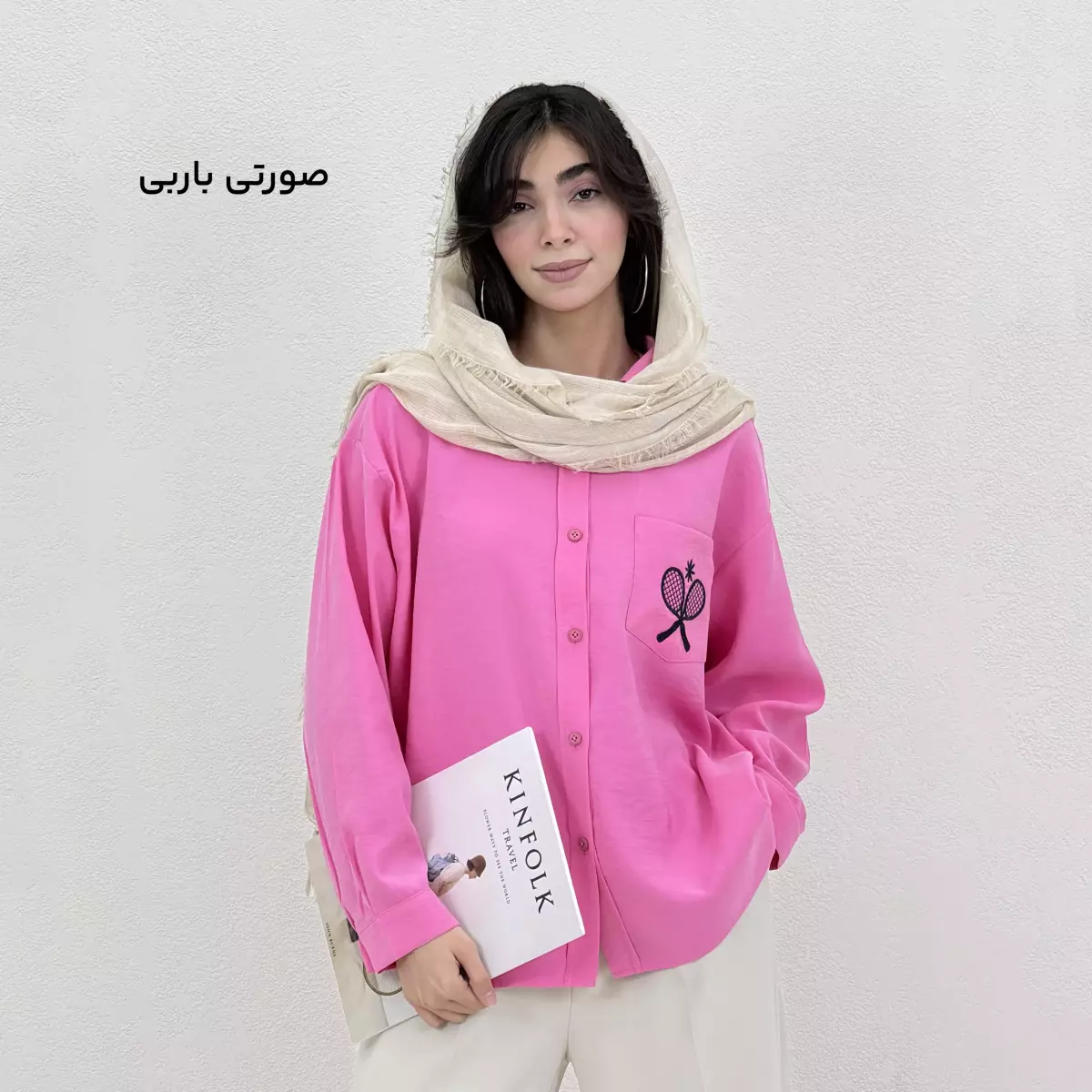 شومیز زنانه گلدوزی تنیس