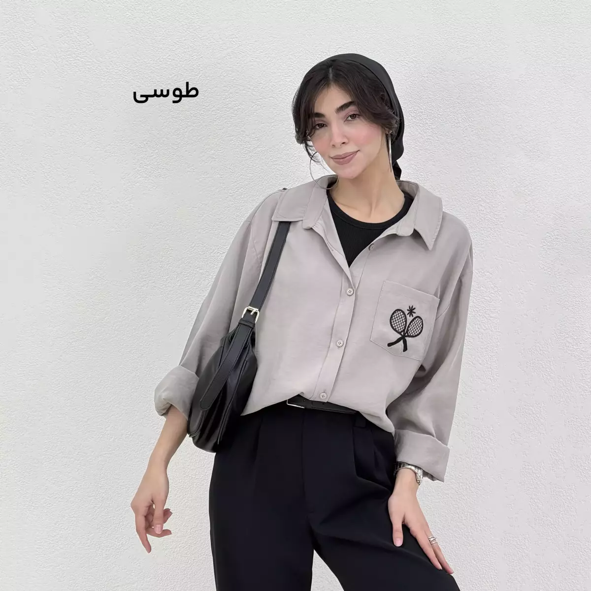 شومیز زنانه گلدوزی تنیس