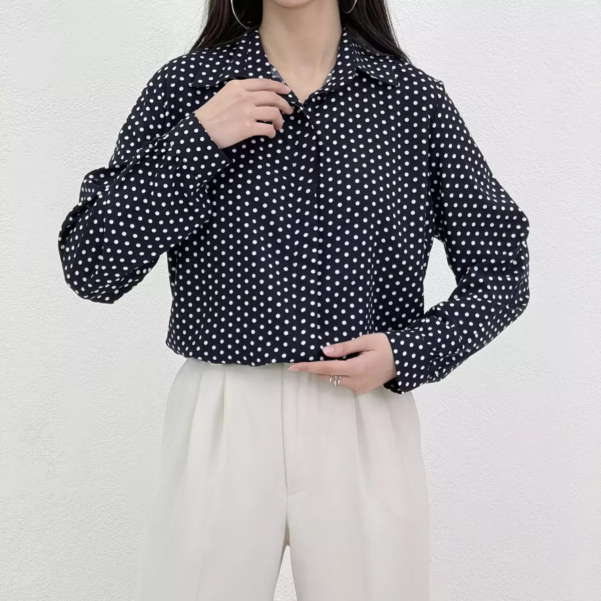 شومیز زنانه طرح توپی