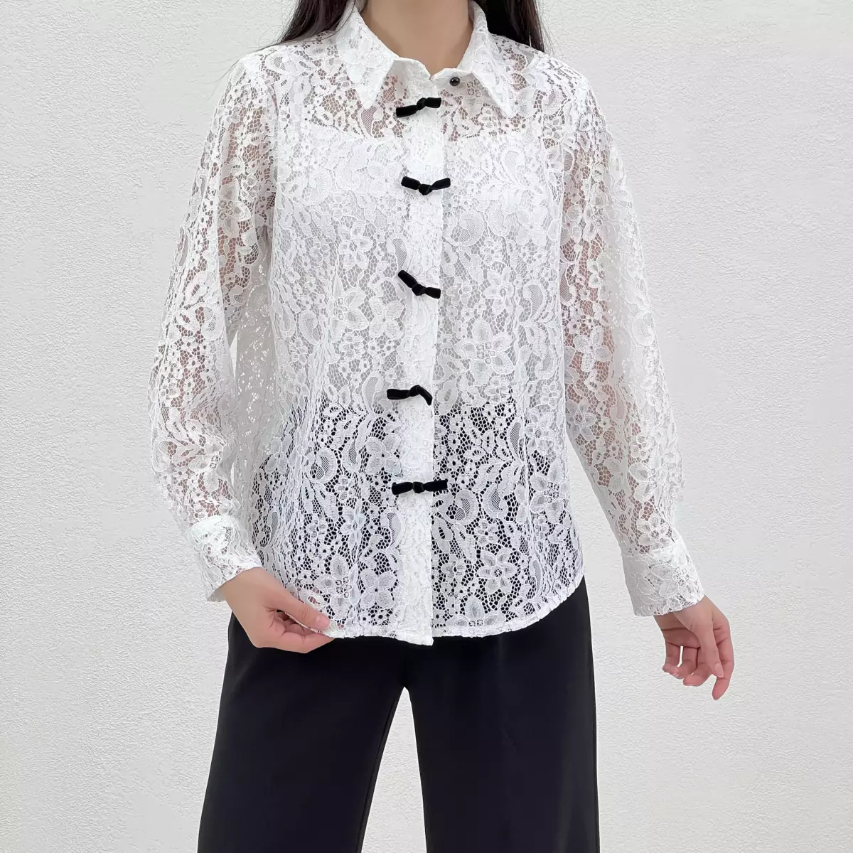 شومیز زنانه دانتل