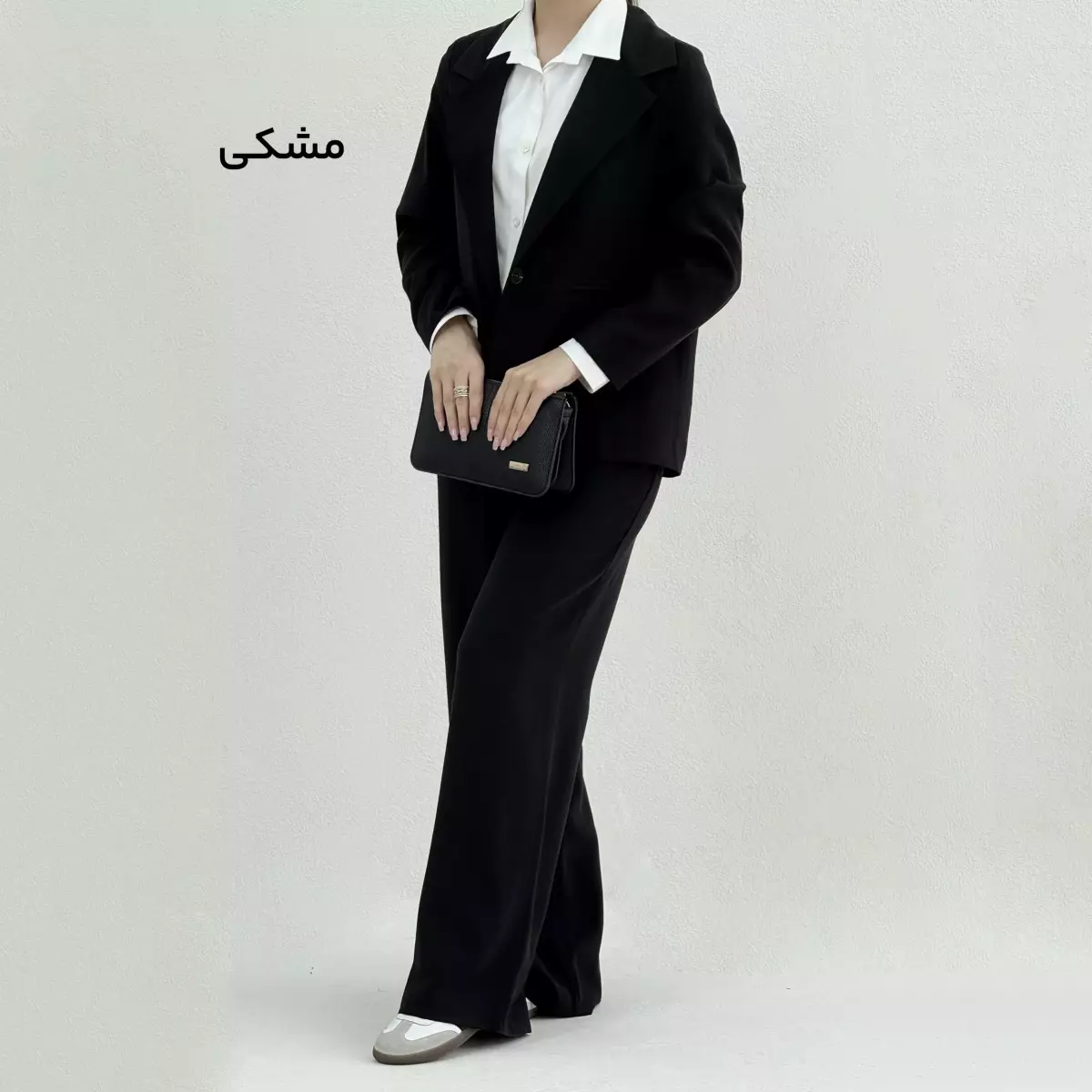 ست کت و شلوار زنانه یقه انگلیسی
