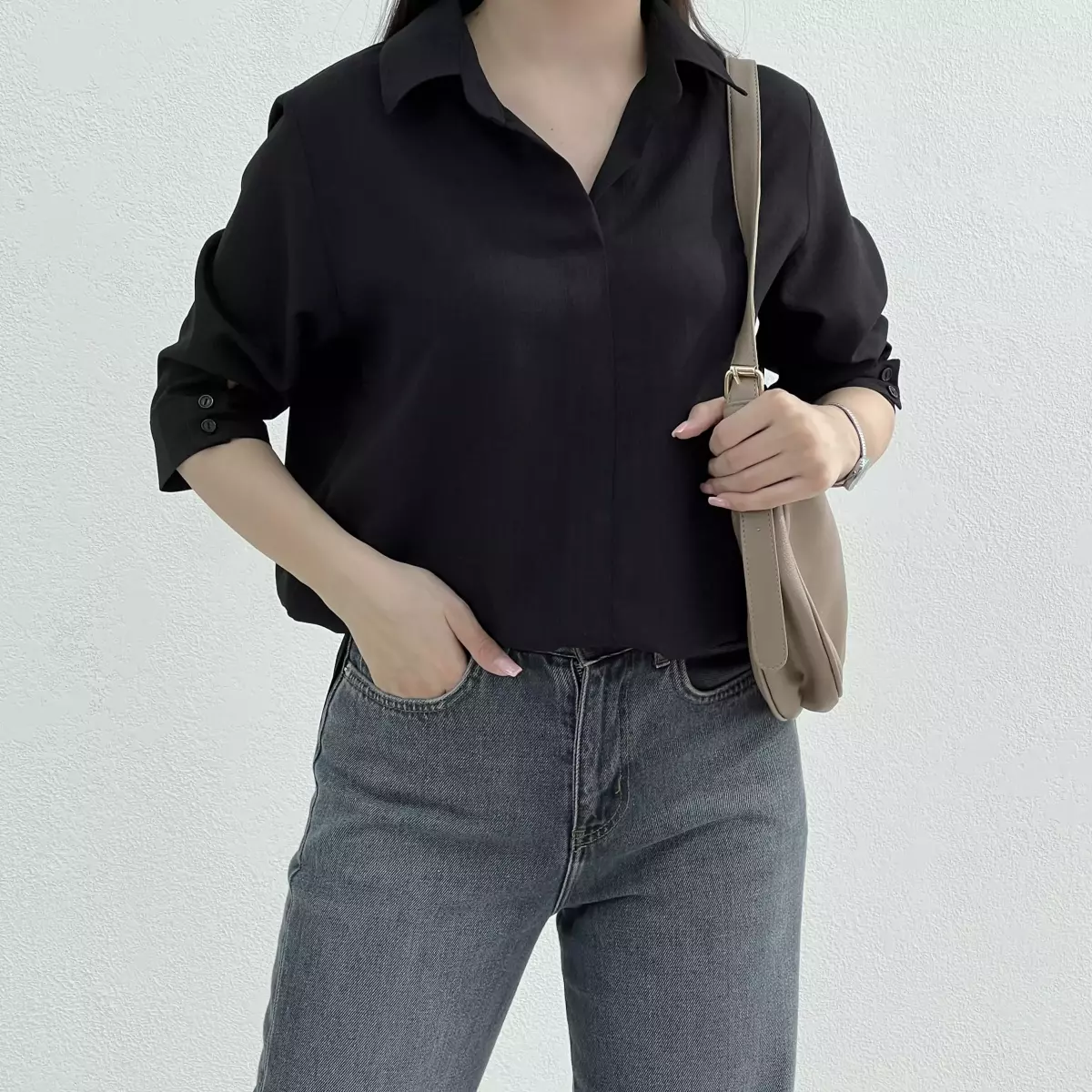 شومیز زنانه جلو بسته