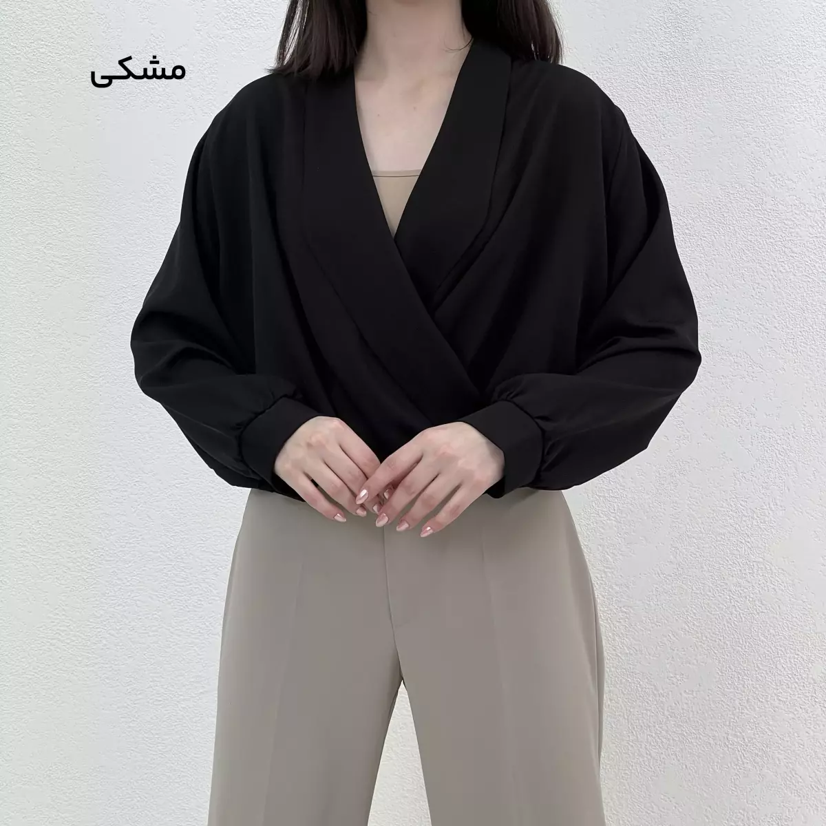 بلوز زنانه یقه آرشال