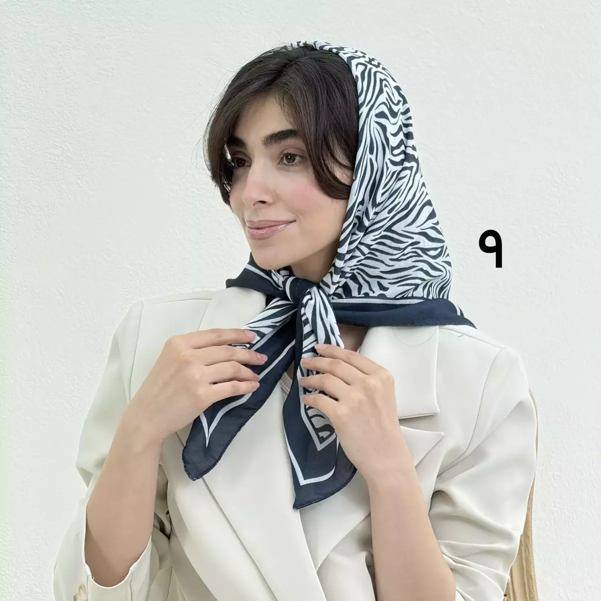 مینی اسکارف زنانه طرحدار