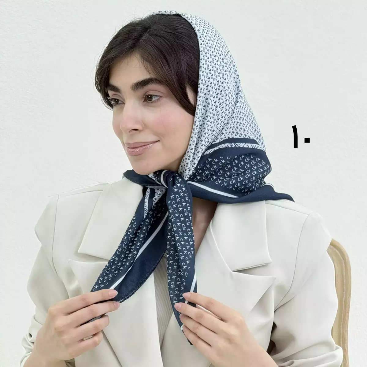 مینی اسکارف زنانه طرحدار