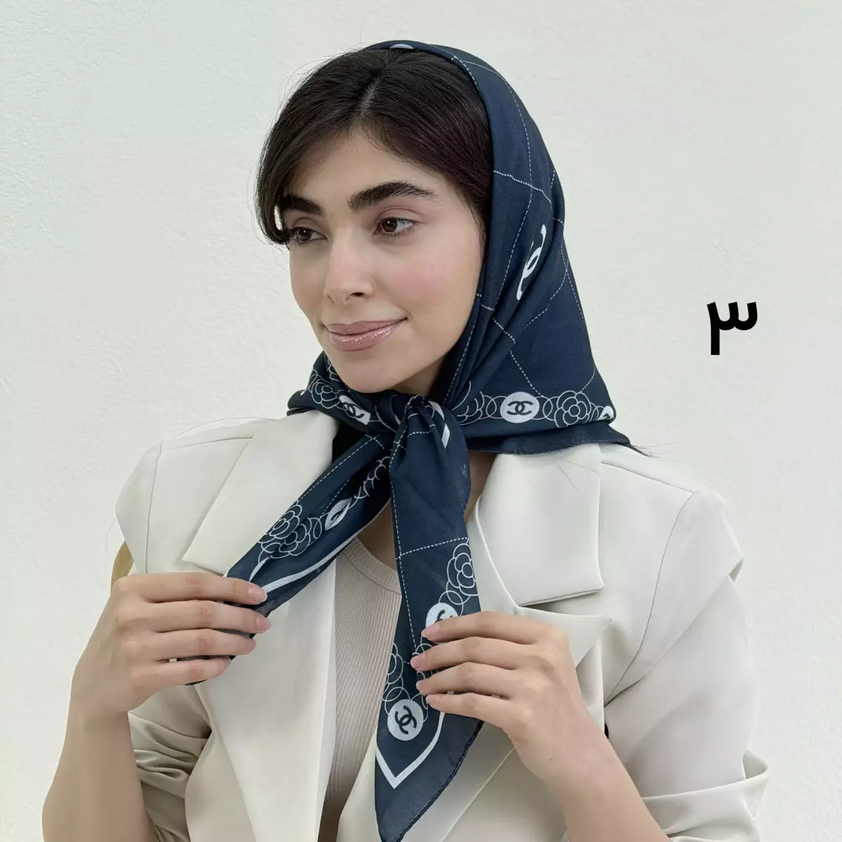 مینی اسکارف زنانه طرحدار