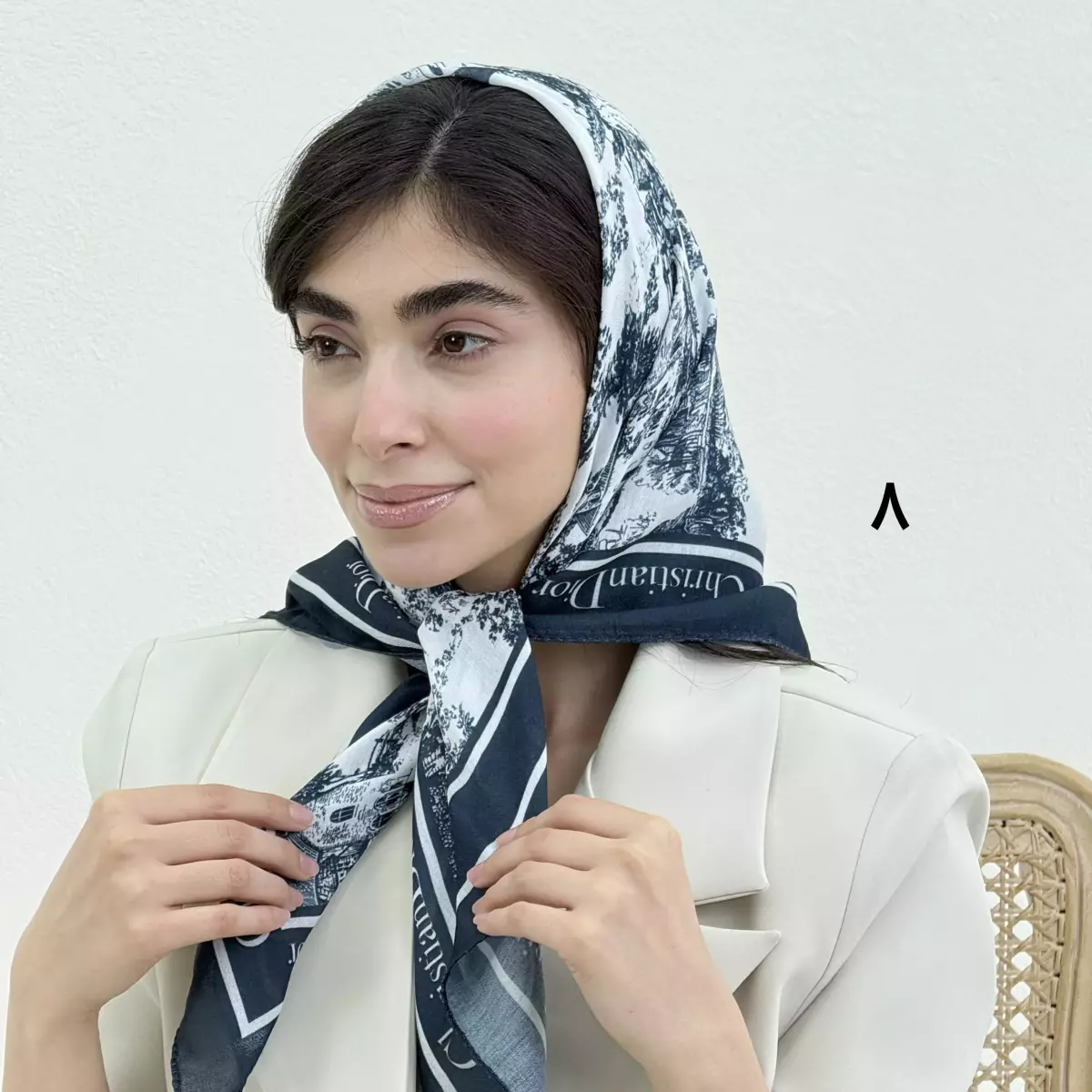 مینی اسکارف زنانه طرحدار