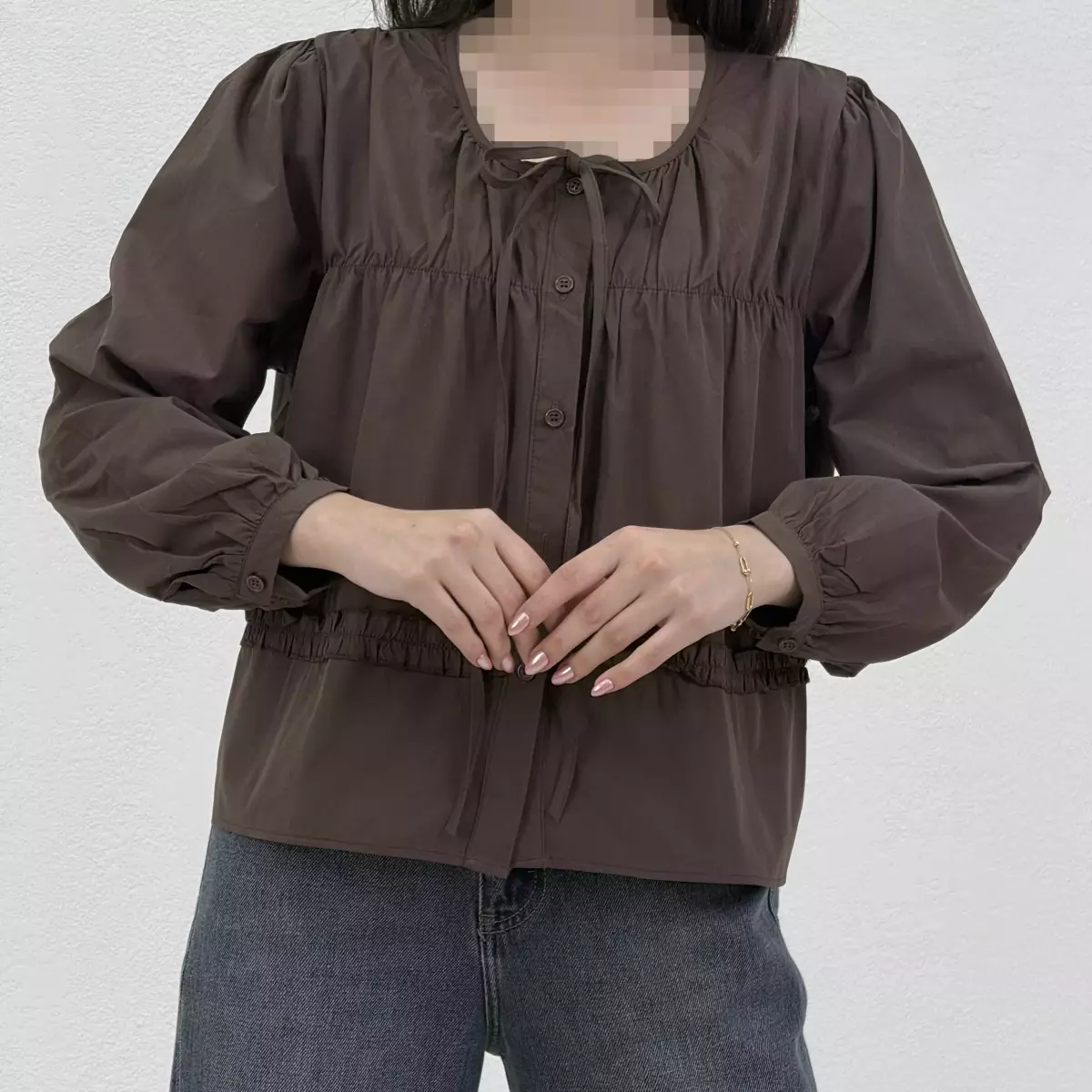 شومیز زنانه جلو چین