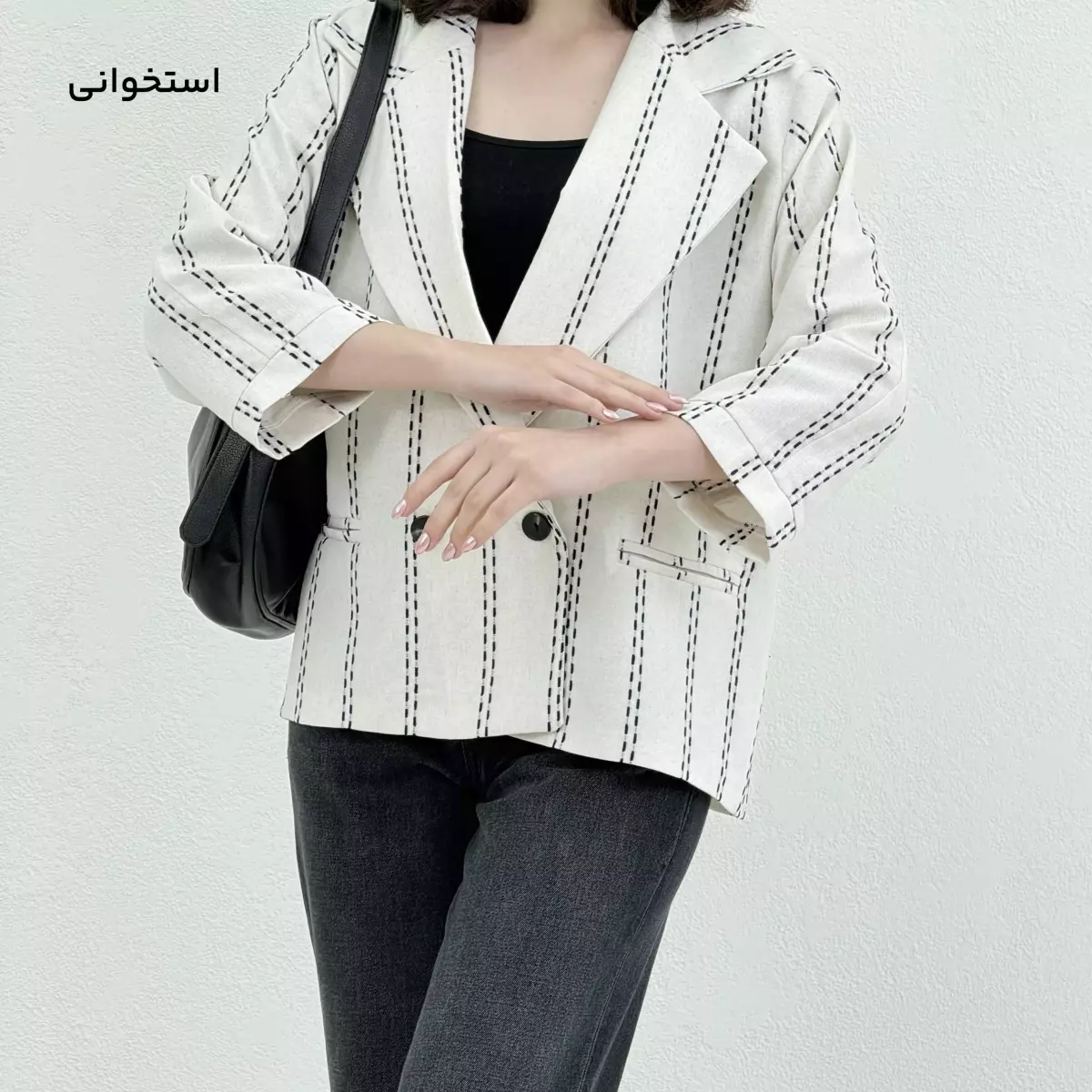 کت زنانه لینن نچرال