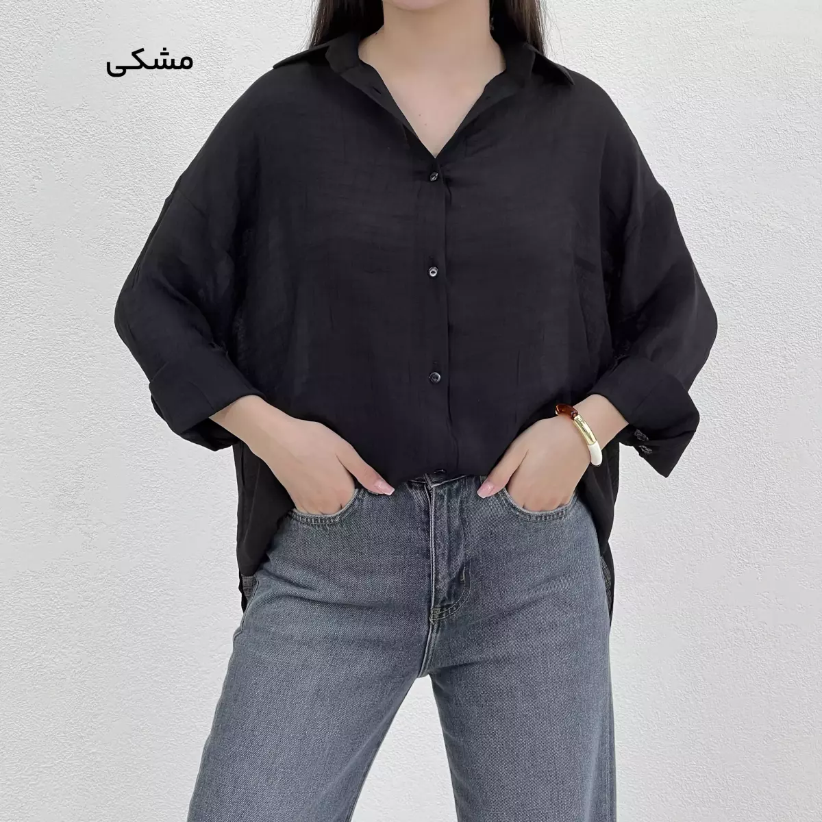 شومیز زنانه جلو دکمه