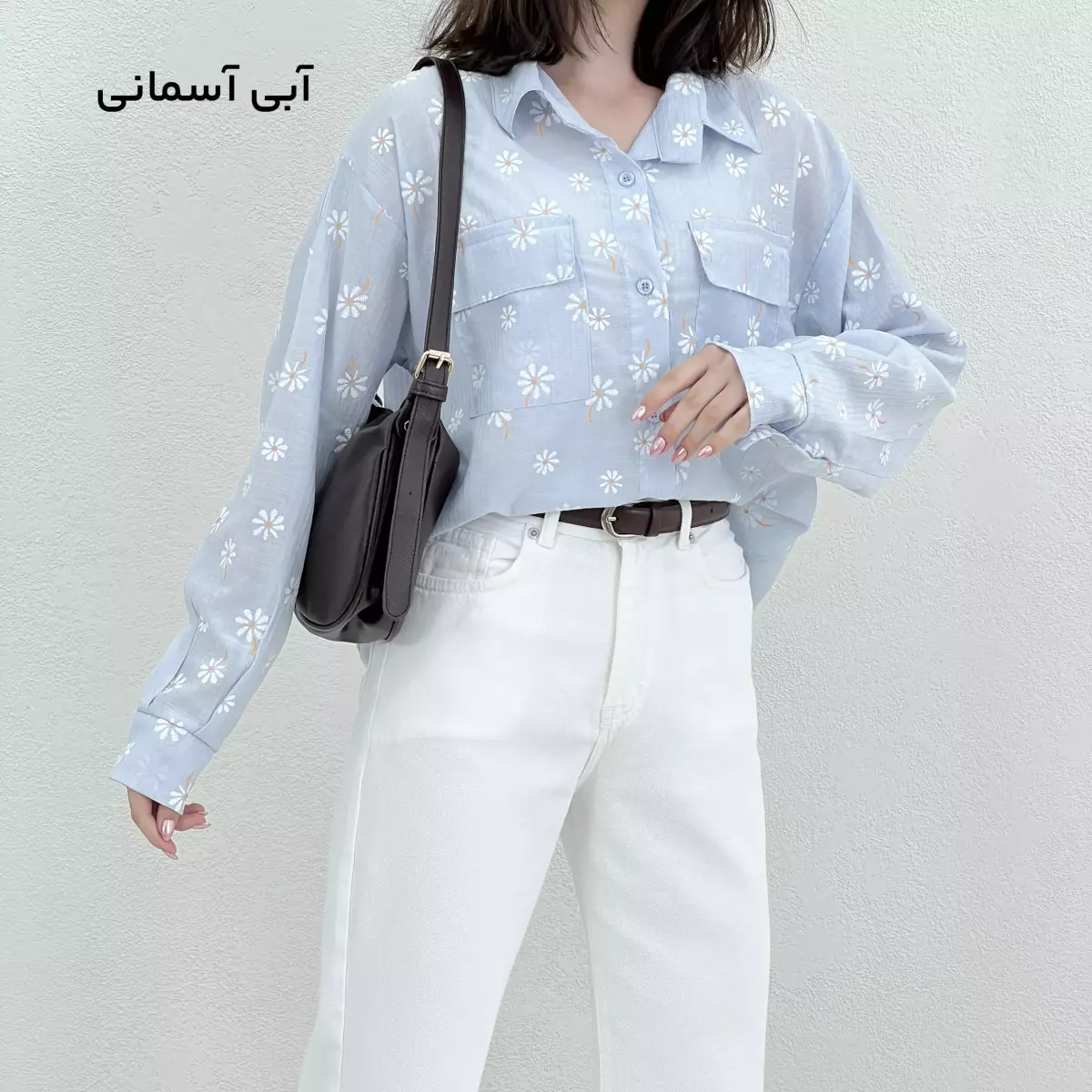 شومیز زنانه طرح بابونه