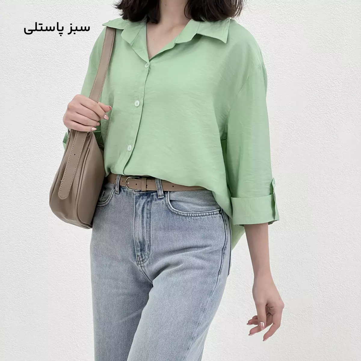 شومیز زنانه آستین سه ربع