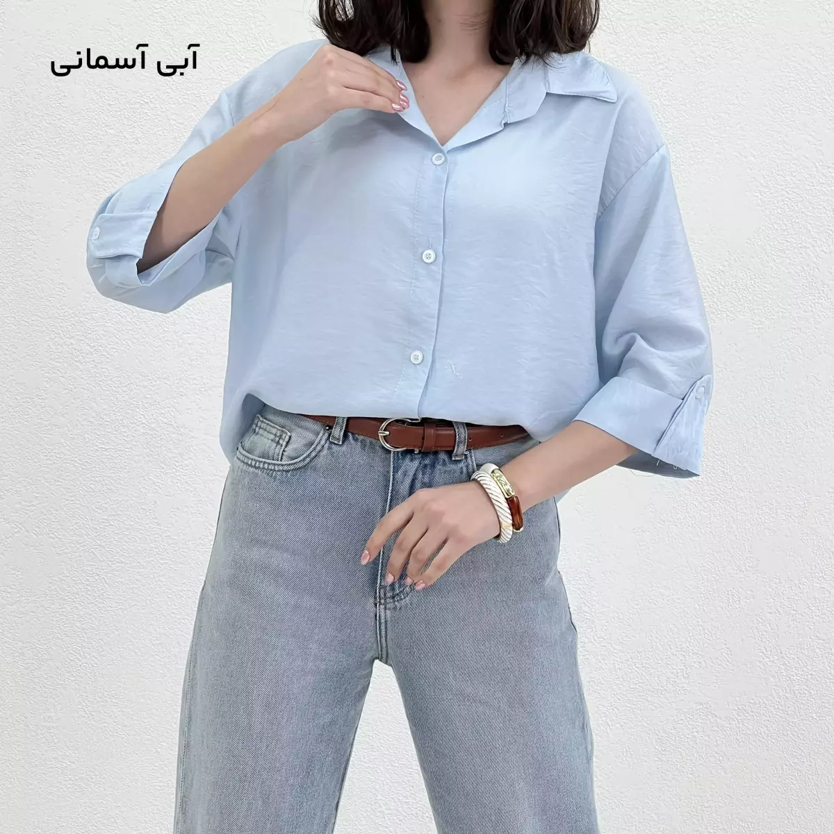 شومیز زنانه آستین سه ربع