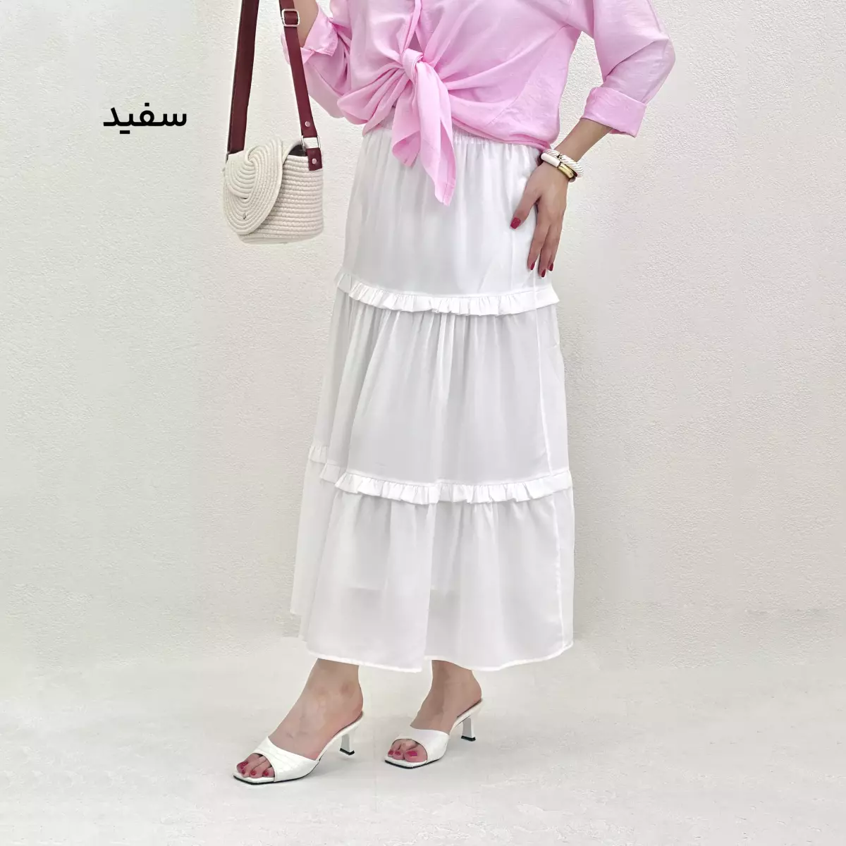 دامن زنانه جیب دار