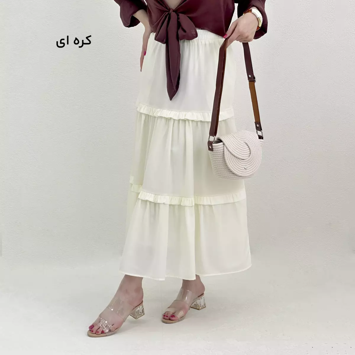 دامن زنانه جیب دار