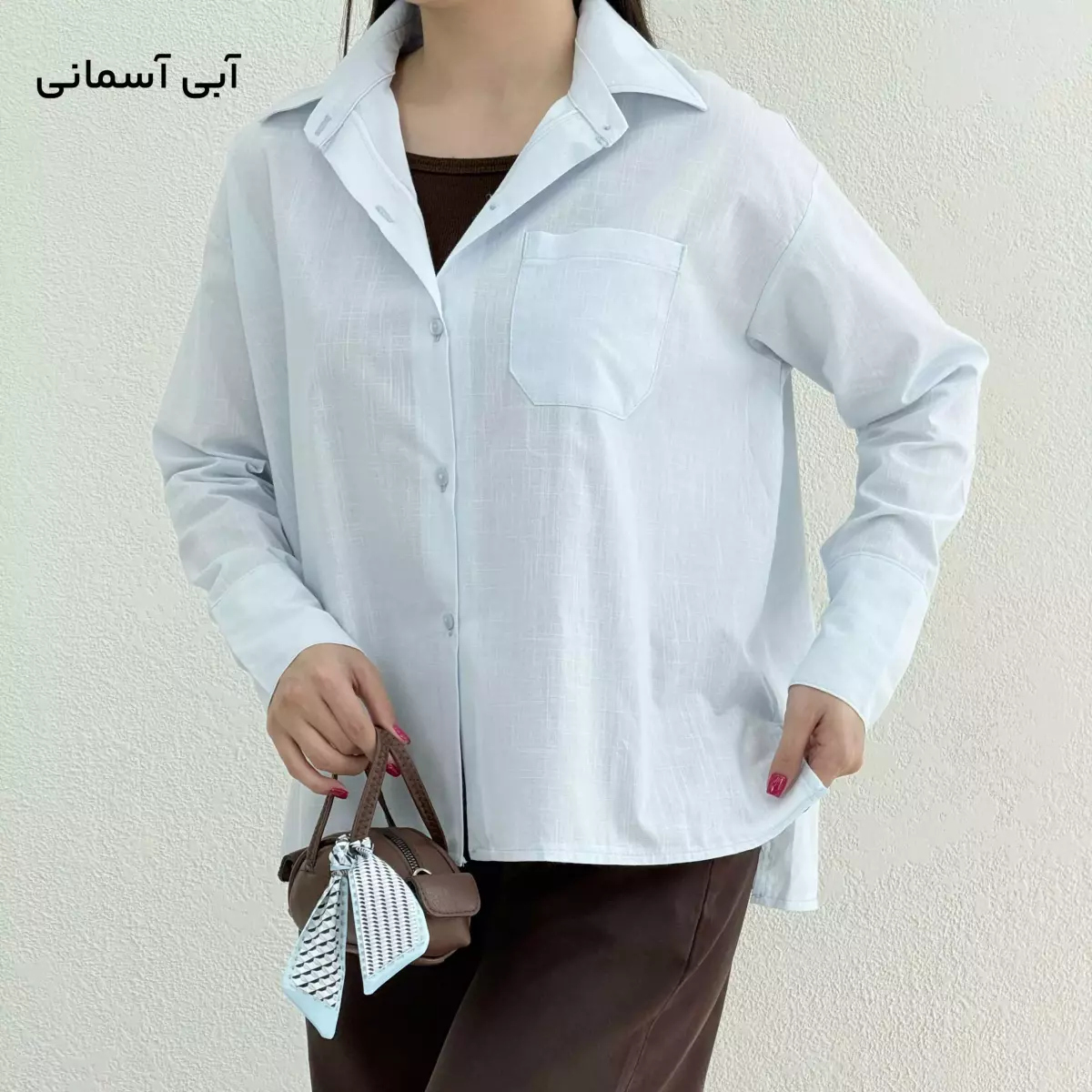 شومیز زنانه جلو جیب