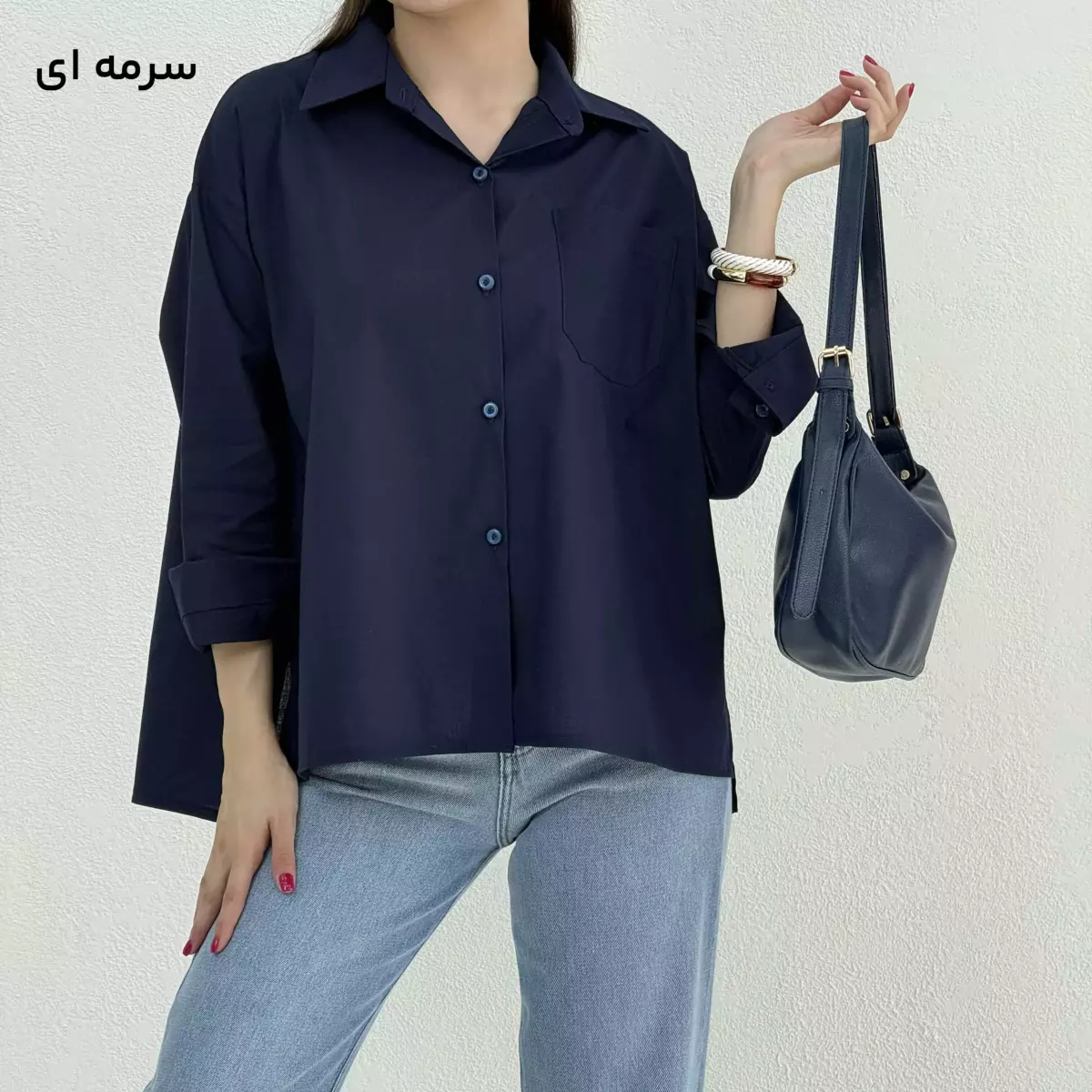 شومیز زنانه جلو جیب