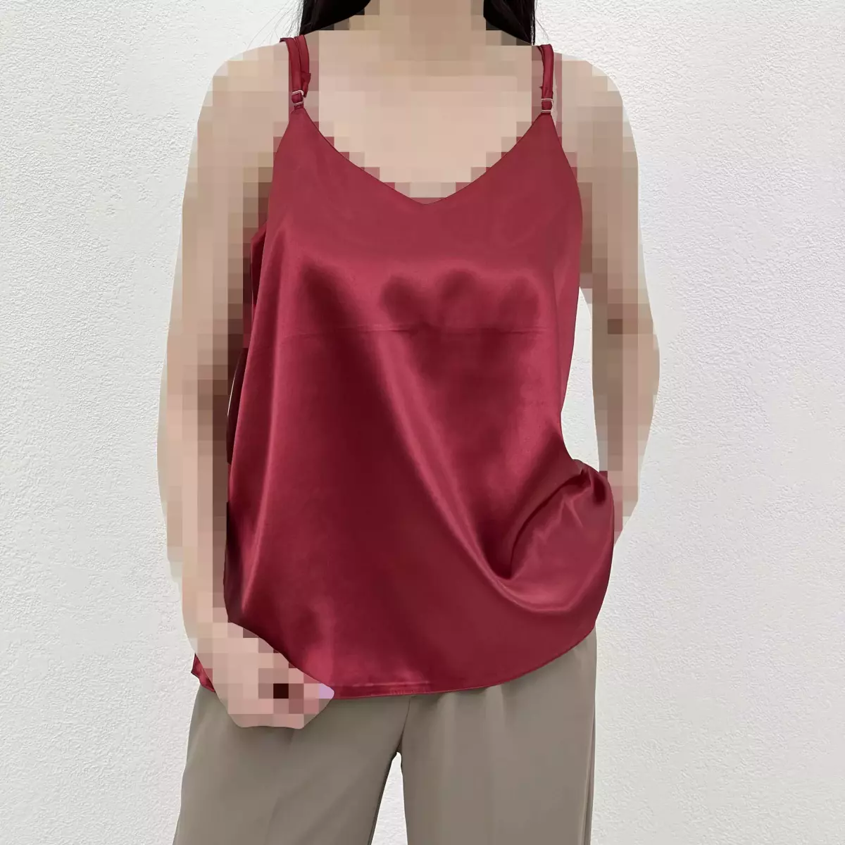 تاپ زنانه ساتن