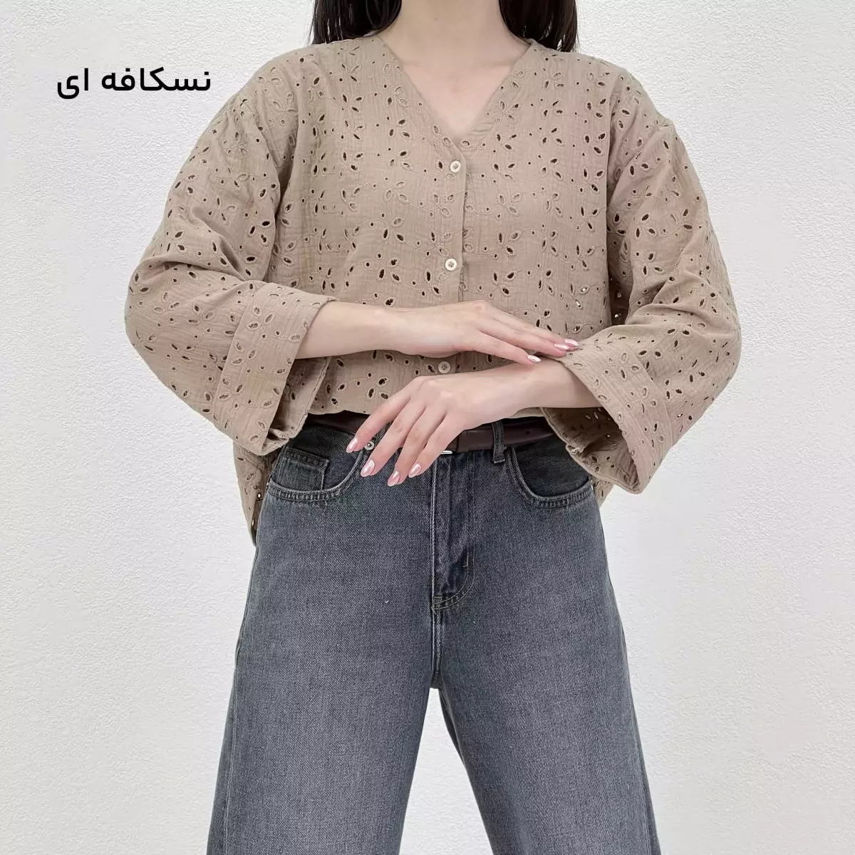 شومیز زنانه خامه دوزی